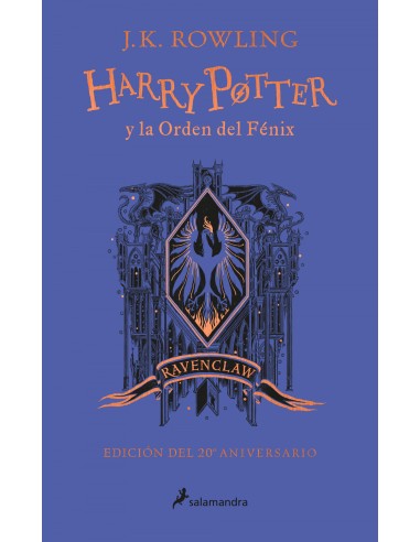 Harry Potter y la Orden del Fenix edicion Ravenclaw de 20º aniversario Harry Potter